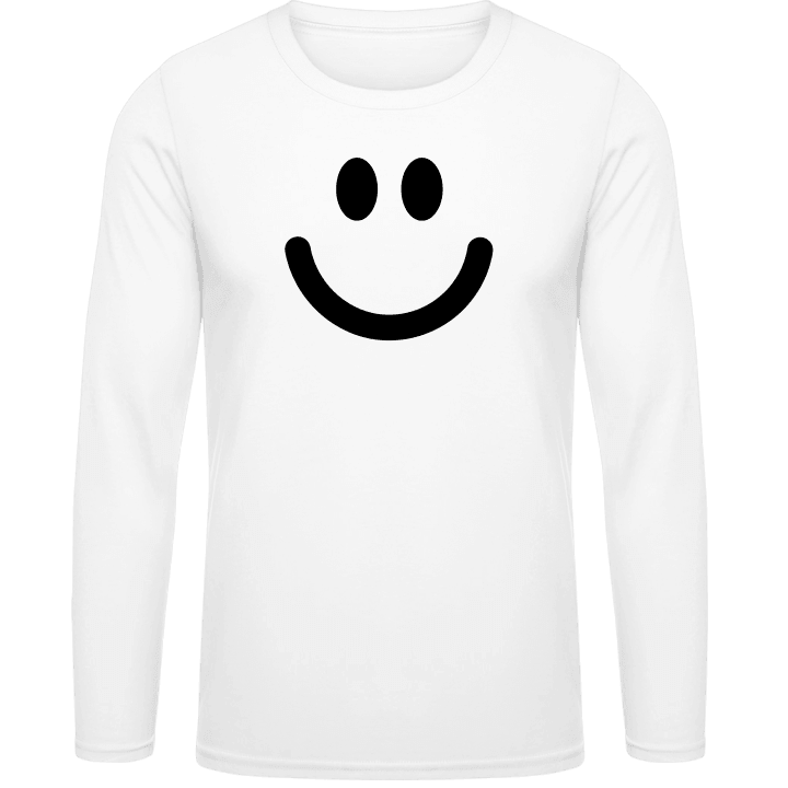 Smile Happy T-shirt à manches longues contain pic