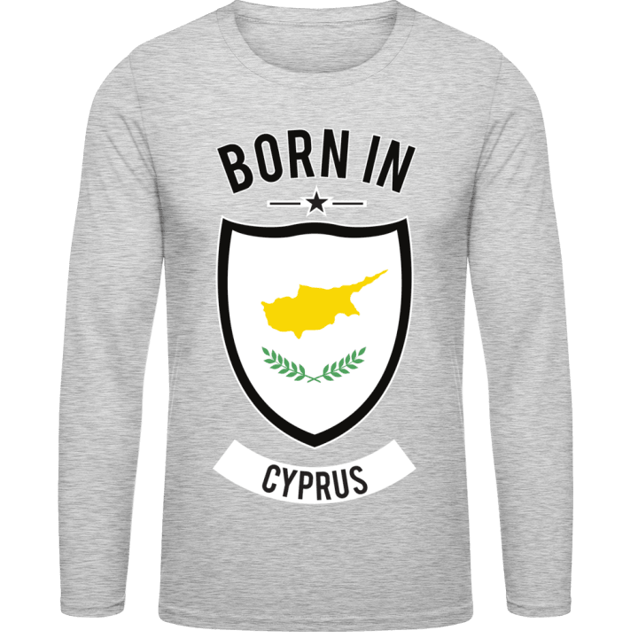 Born in Cyprus Langarmshirt contain pic