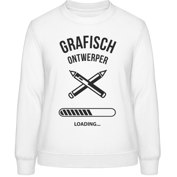 Grafisch ontwerper loading Frauen Sweatshirt contain pic