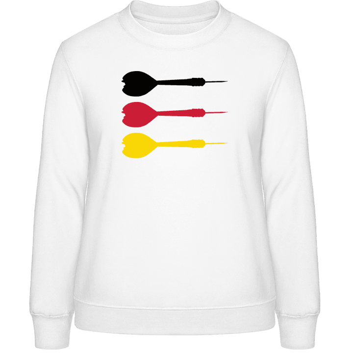 Dartpfeile Deutschland Frauen Sweatshirt contain pic