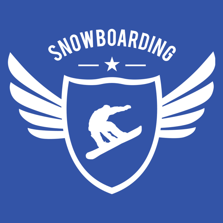 Snowboarding Winged Baby Romper 0 image
