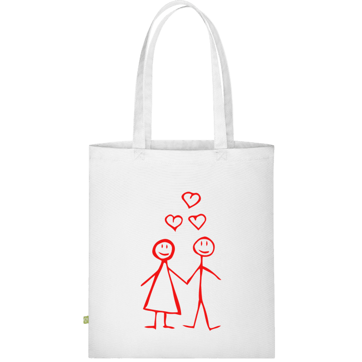 Couple In Love Comic Stofftasche 0 image