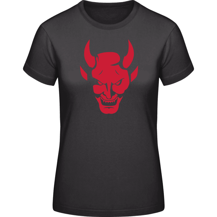 Devil Head T-skjorte for kvinner contain pic