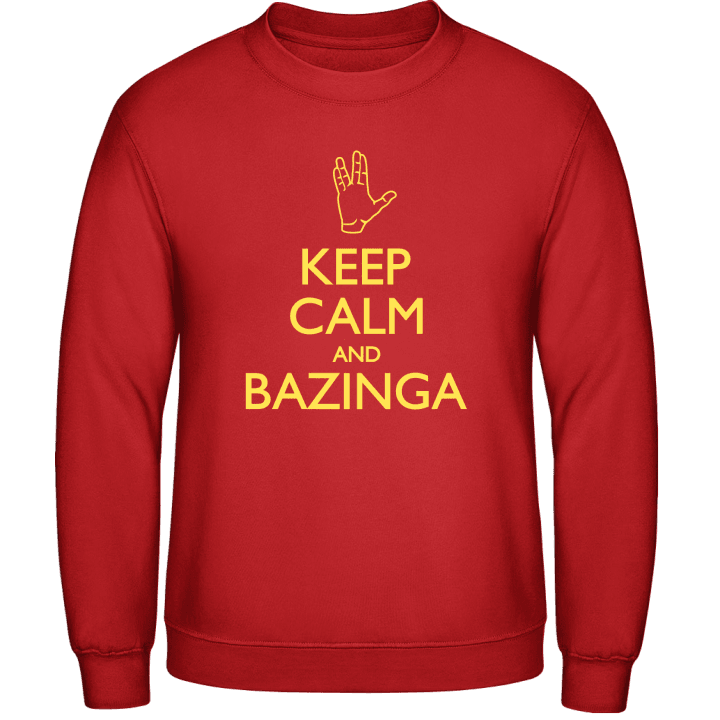 Keep Calm Bazinga Hand Sweatshirt 0 image