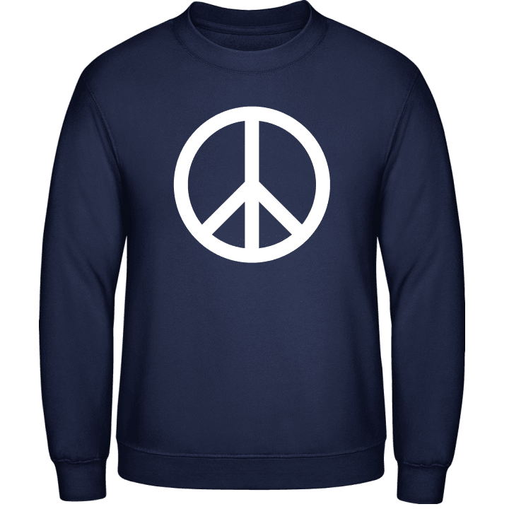 Peace Sign Logo Sweatshirt 0 image