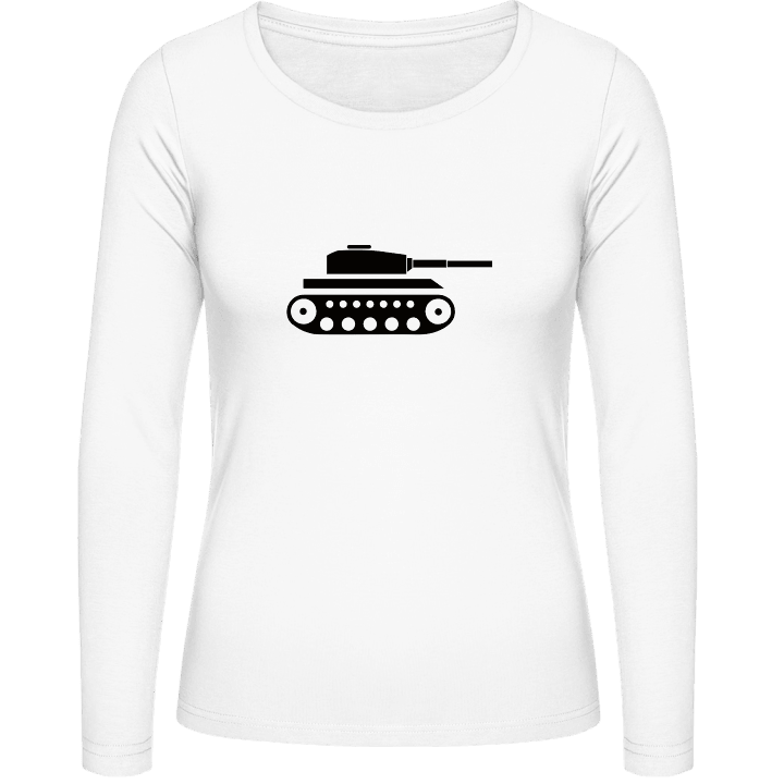 Tank Silhouette Camisa de manga larga para mujer contain pic