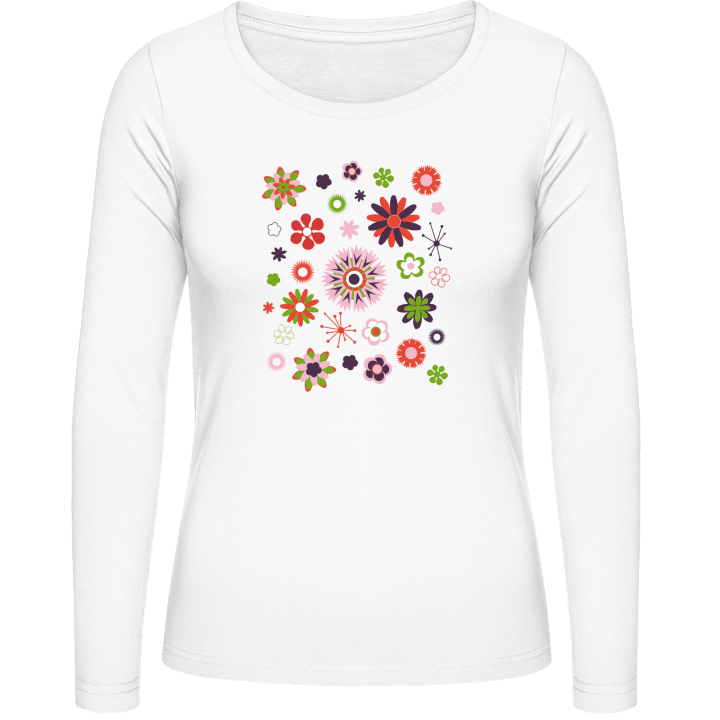 Spring Flowers Women long Sleeve Shirt 0 image