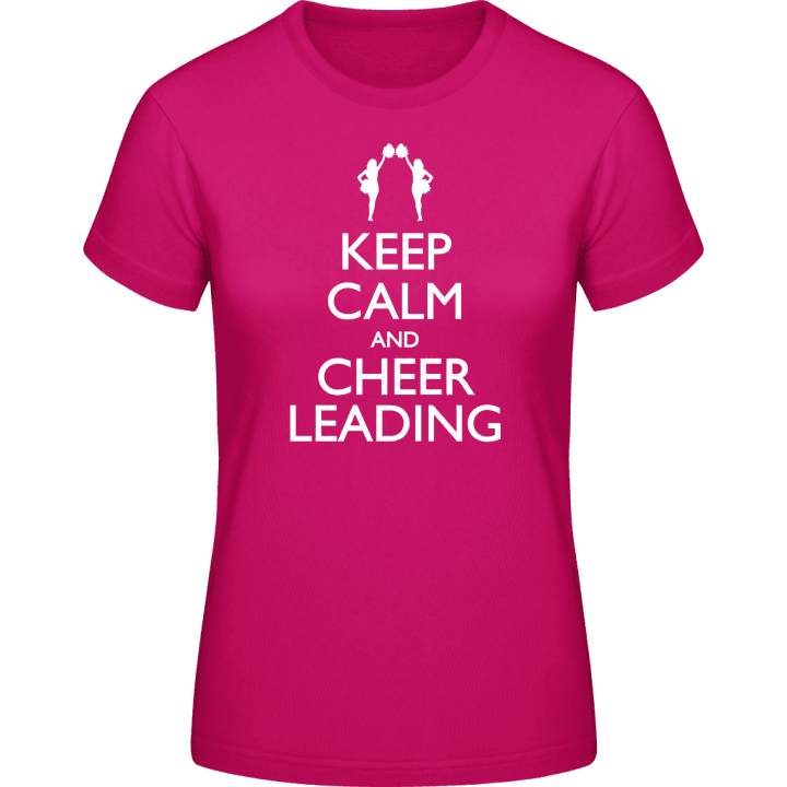 Keep Calm And Cheerleading Frauen T-Shirt 0 image