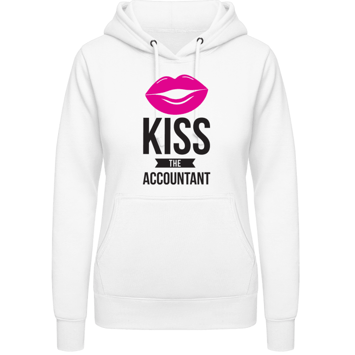 Kiss The Accountant Frauen Kapuzenpulli contain pic