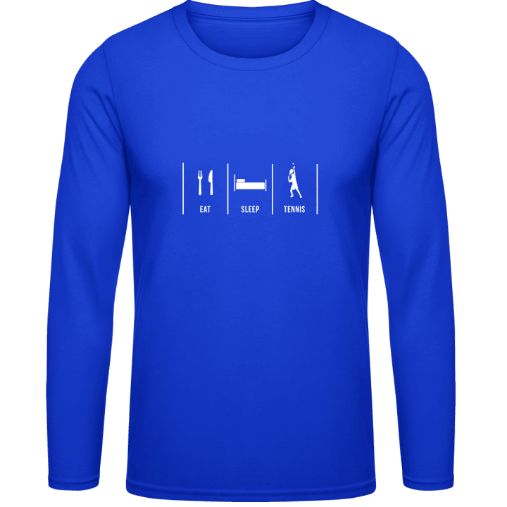 Eat Sleep Tennis T-shirt à manches longues contain pic