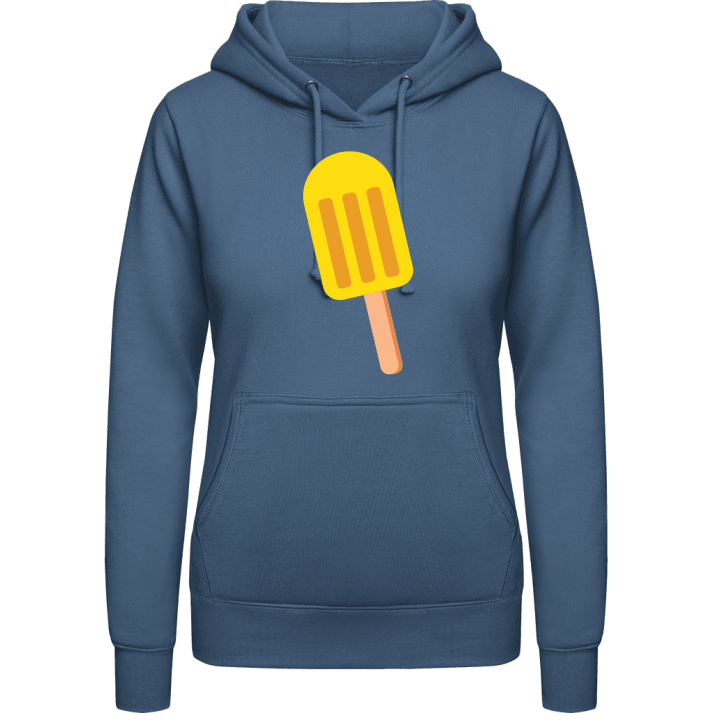 Yellow Ice cream Sweat à capuche pour femme 0 image