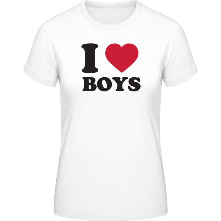 I Heart Boys Vrouwen T-shirt 0 image