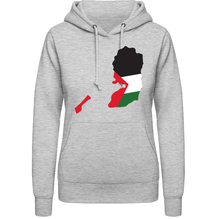 Palestine Map Sudadera con capucha para mujer contain pic