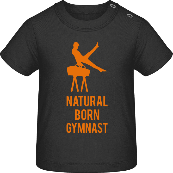 Natural Born Gymnast Baby T-skjorte contain pic