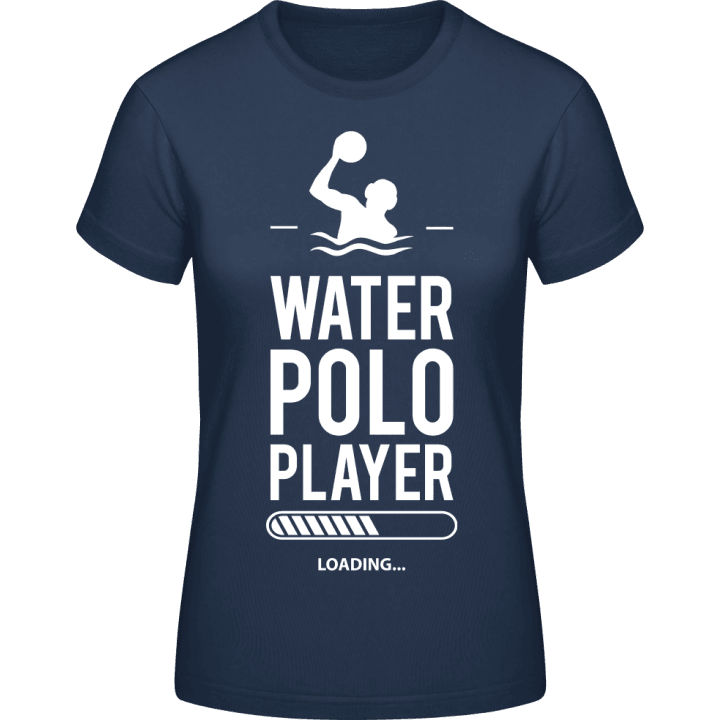 Water Polo Player Loading Frauen T-Shirt contain pic