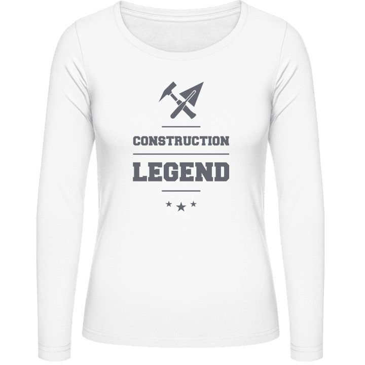 Construction Legend T-shirt à manches longues pour femmes 0 image