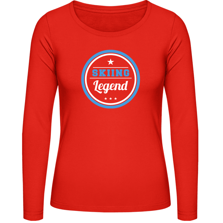 Skiing Legend T-shirt à manches longues pour femmes 0 image