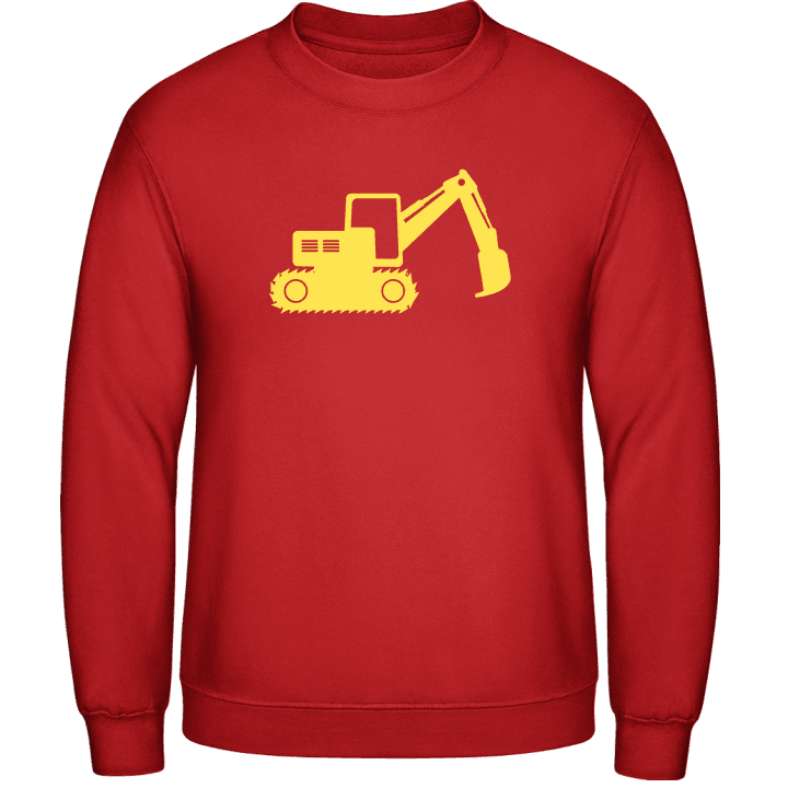 Excavator silhouette Sweatshirt contain pic