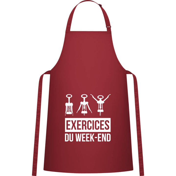 Exercises du week-end Förkläde för matlagning contain pic