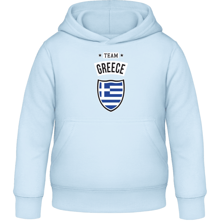 Team Greece Felpa con cappuccio per bambini contain pic