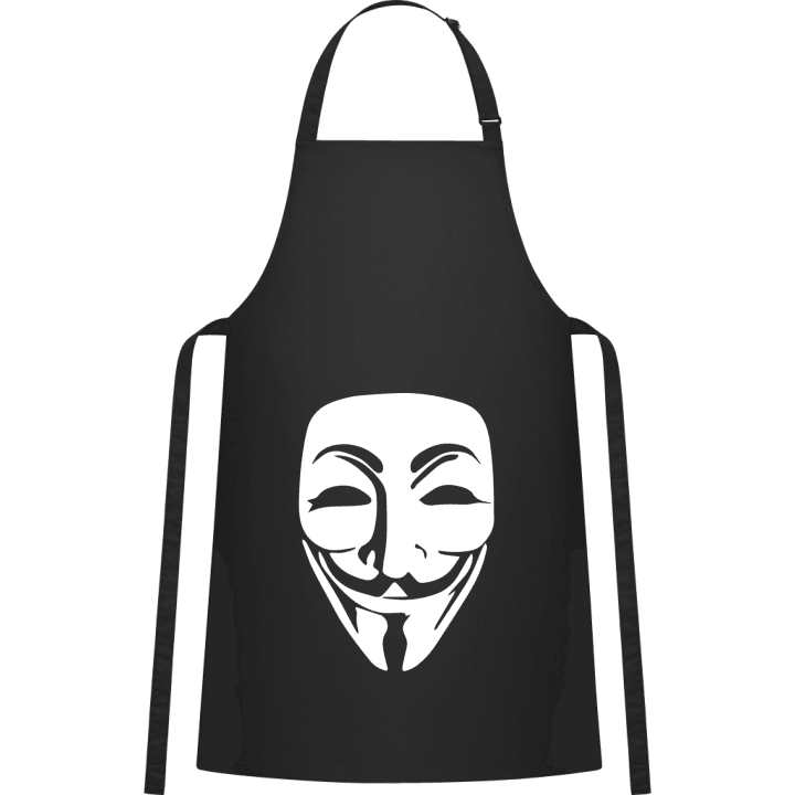 Anonymous Mask Face Delantal de cocina contain pic