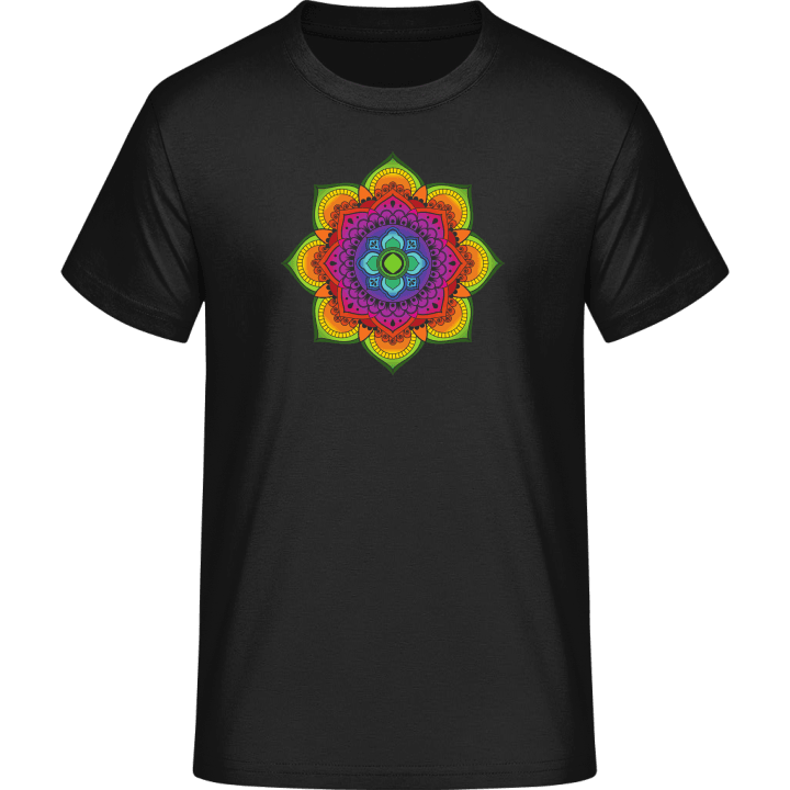 Colorful Mandala  T-Shirt contain pic