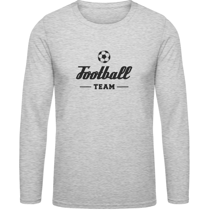 Football Team Shirt met lange mouwen contain pic
