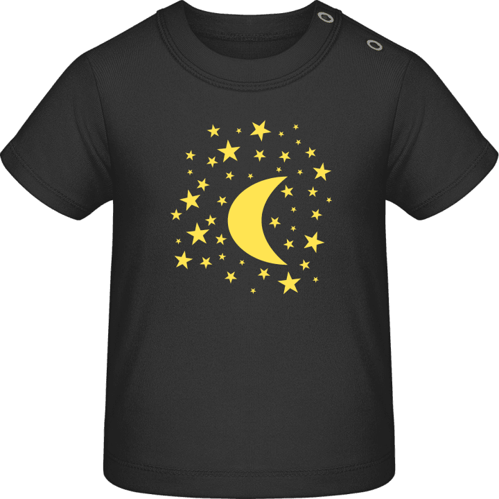 Half Moon With Stars Baby T-Shirt 0 image