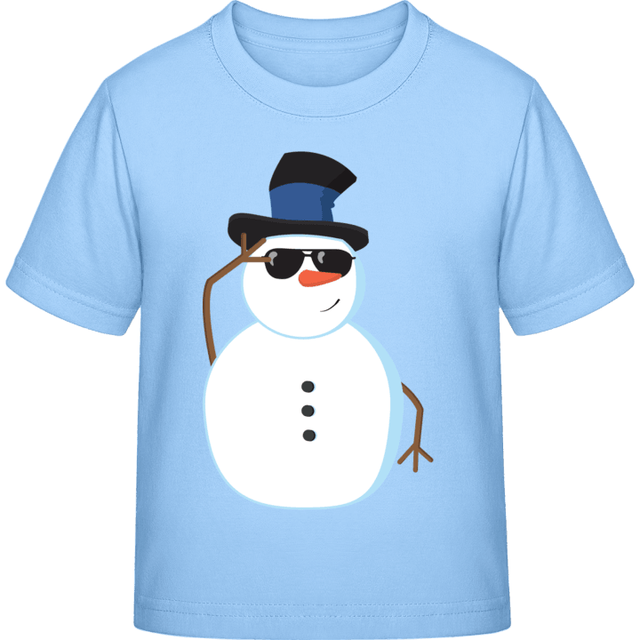Cool Snowman Kids T-shirt 0 image