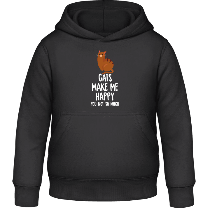Cats Make Me Happy, You Not Kids Hoodie 0 image