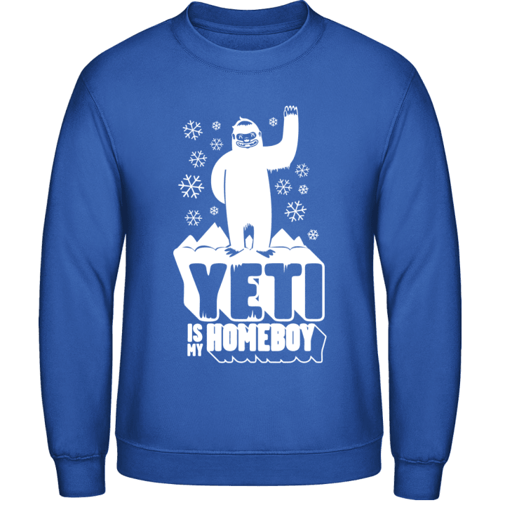 Yeti Is My Homeboy Sweatshirt 0 image