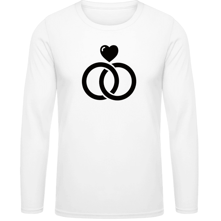 Love Rings T-shirt à manches longues contain pic