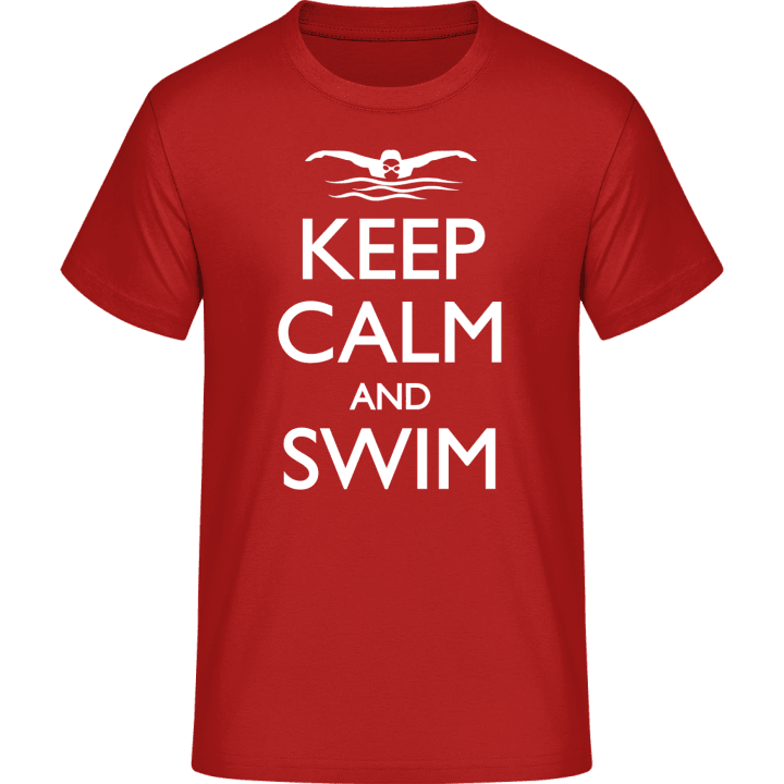 Keep Calm And Swim T-Shirt 0 image