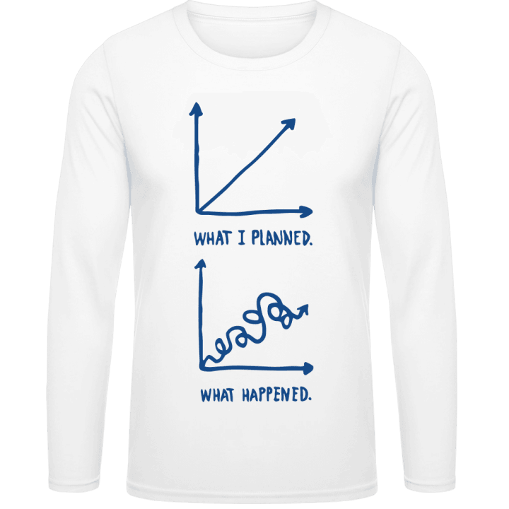 What I Planned What Happened T-shirt à manches longues 0 image