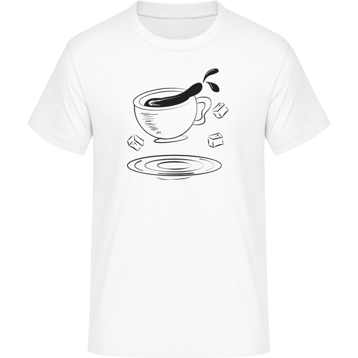 Coffee Illustration T-Shirt contain pic