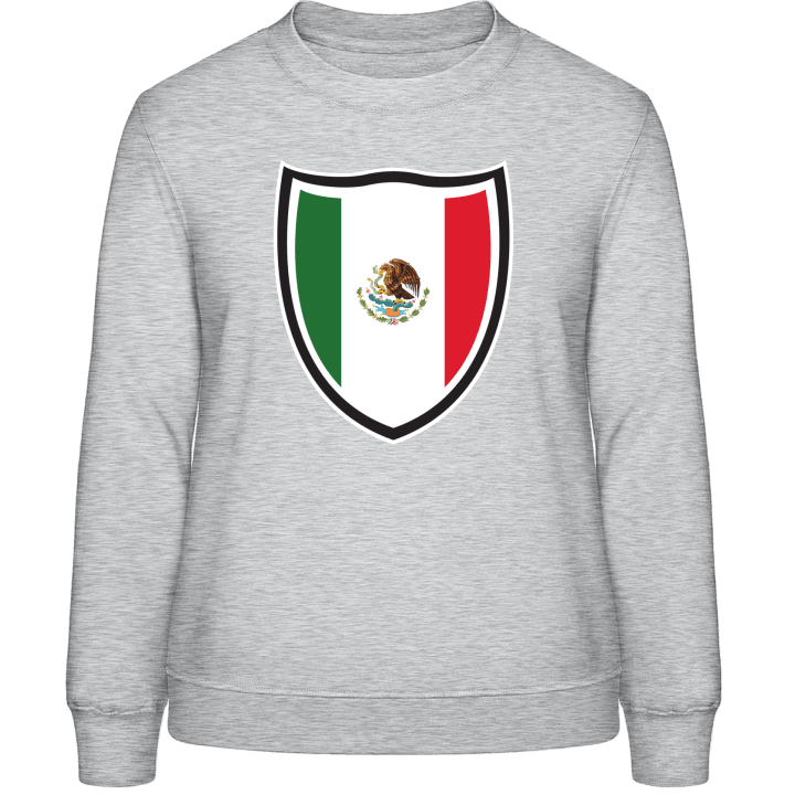 Mexico Flag Shield Sweatshirt för kvinnor contain pic