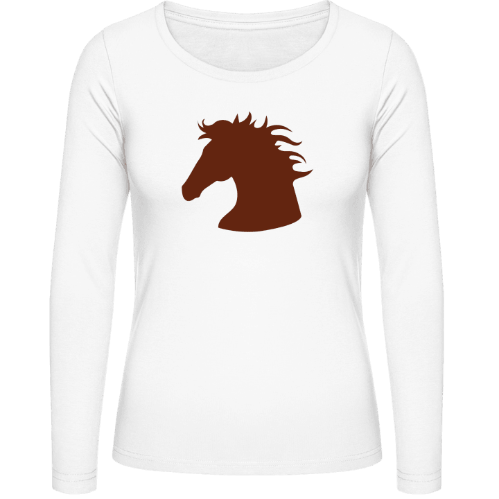 Horse Head Frauen Langarmshirt 0 image