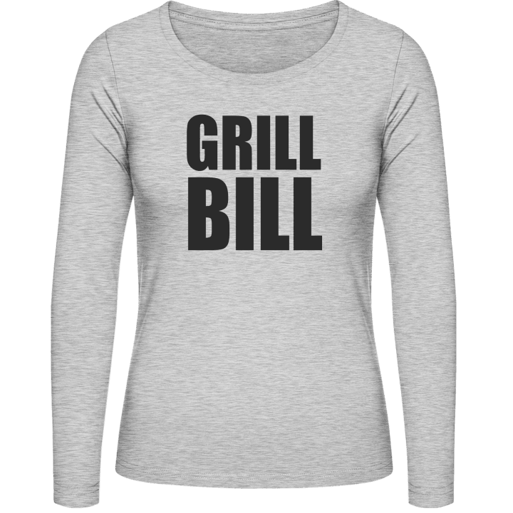 Grill Bill Vrouwen Lange Mouw Shirt contain pic