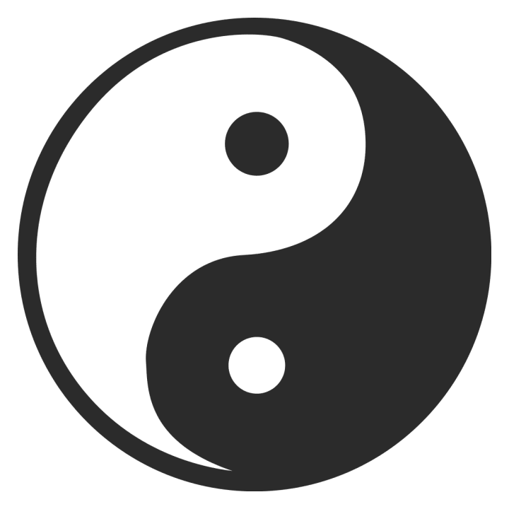 Yin and Yang Felpa con cappuccio 0 image