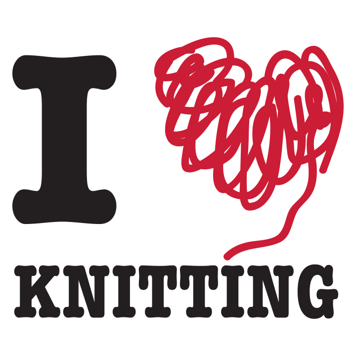 I Love Knitting Sac en tissu 0 image