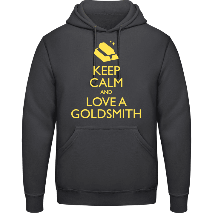 Keep Calm And Love A Goldsmith Hettegenser contain pic