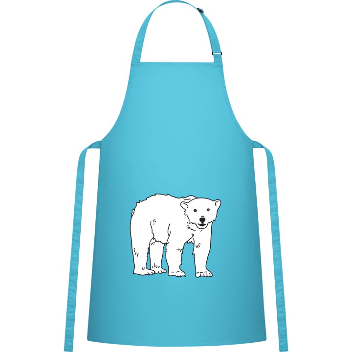 Ice Bear Illustration Kitchen Apron 0 image