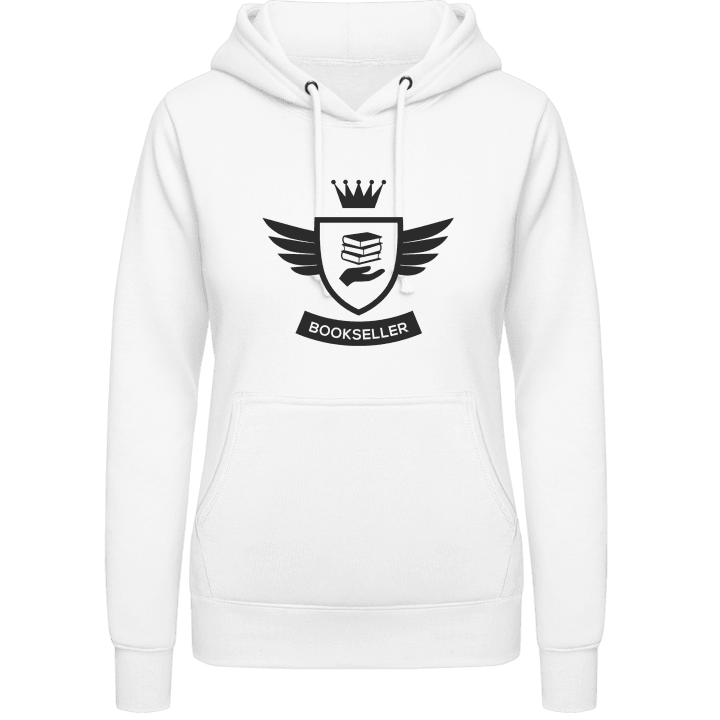 Bookseller Icon Coat Of Arms Sudadera con capucha para mujer contain pic