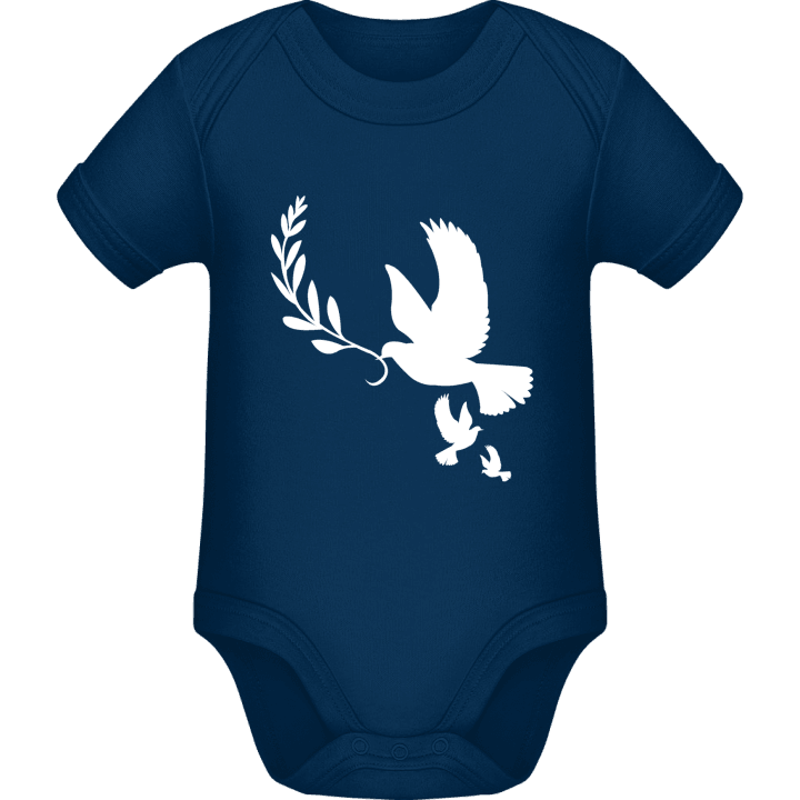 Dove of peace Baby romperdress contain pic