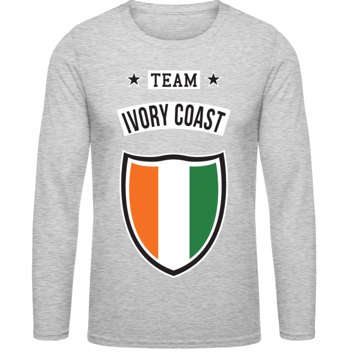 Team Ivory Coast Long Sleeve Shirt contain pic