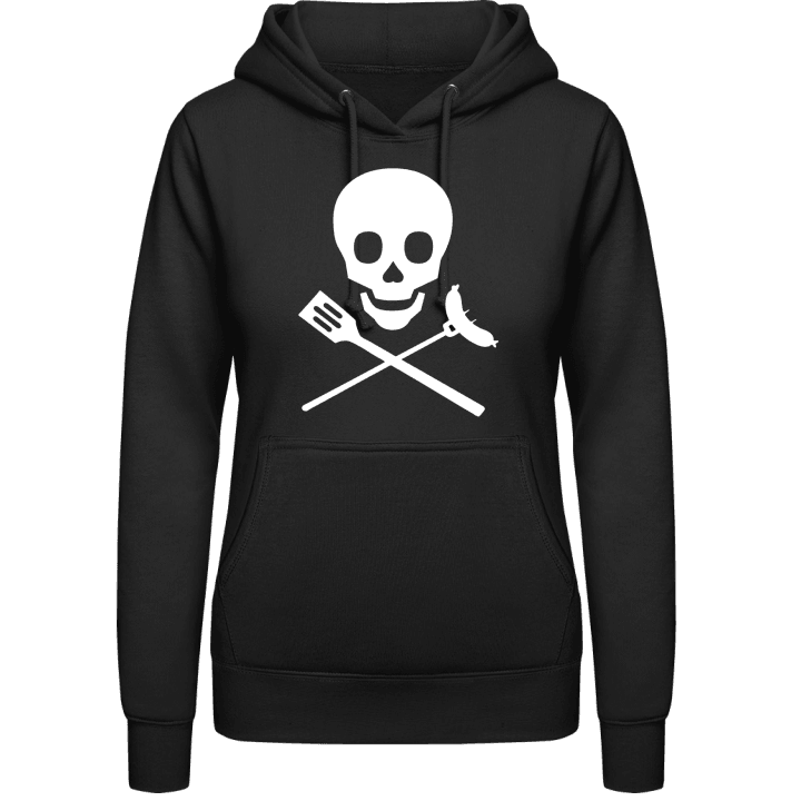BBQ Skull Vrouwen Hoodie contain pic
