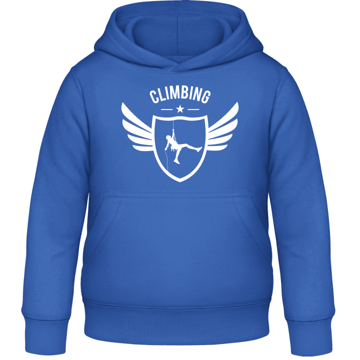 Climbing Winged Kids Hoodie contain pic