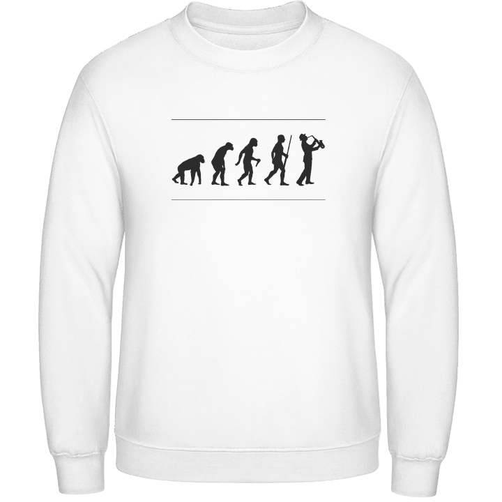 Saxophone Evolution Sweatshirt contain pic