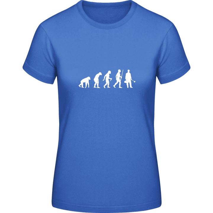 Plumber Evolution Frauen T-Shirt contain pic