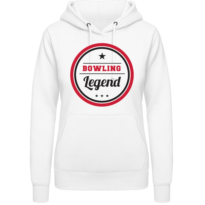 Bowling Legend Women Hoodie contain pic